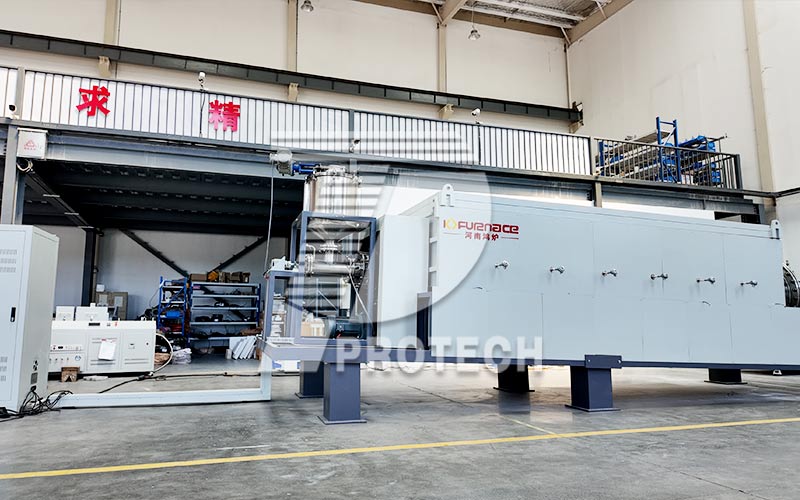 Непрерывная вращающаяся трубчатая печь